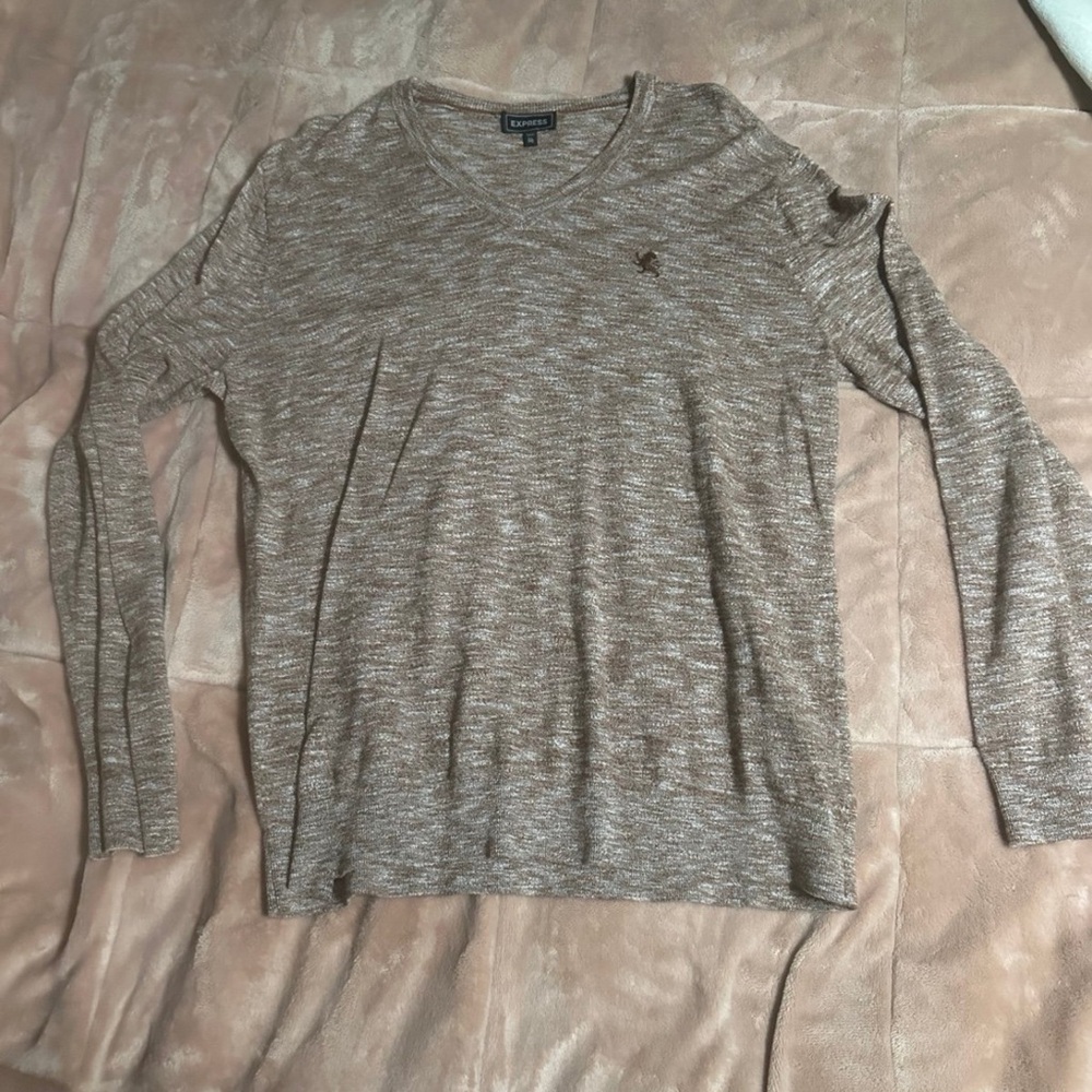 Express Men's Brown Sweater